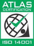 Logo Atlas Certification ISO14001 2015